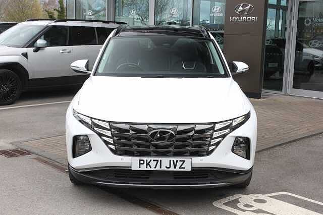 Hyundai TUCSON 1.6 TGDi Hybrid 230 Ultimate 5dr 2WD Auto White