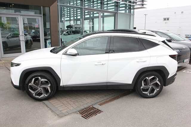 Hyundai TUCSON 1.6 TGDi Hybrid 230 Ultimate 5dr 2WD Auto White