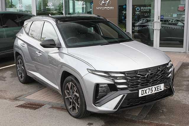 Hyundai TUCSON 1.6T Hybrid N Line S 5dr Auto Silver