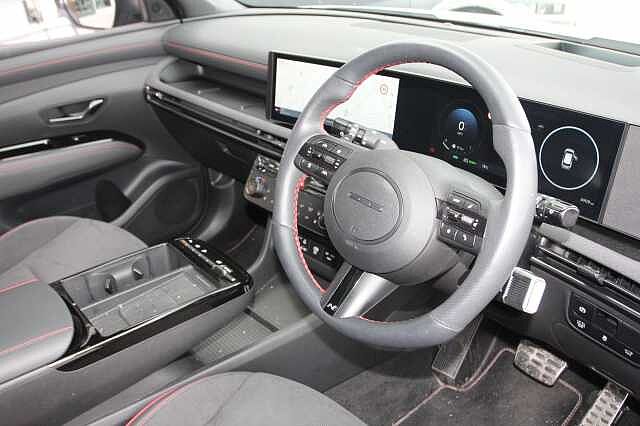 Hyundai TUCSON 1.6T Hybrid N Line S 5dr Auto Silver